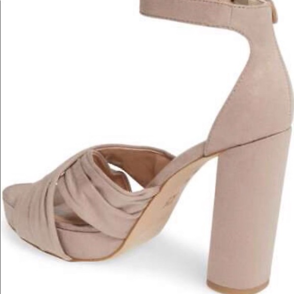 BCBGeneration Womens Flora Dream Fabric Open Toe Casual Ankle, Taupe, Size 10M - Picture 4 of 9